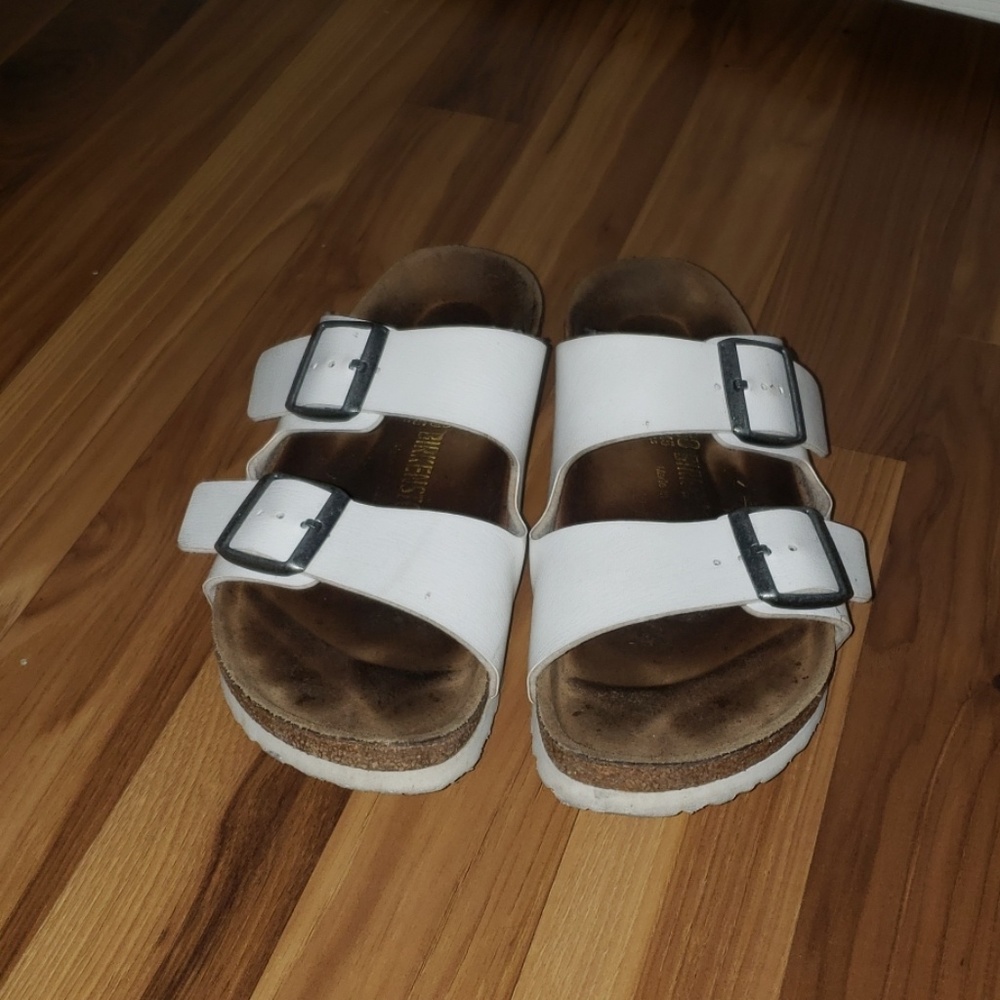 White Birkenstocks